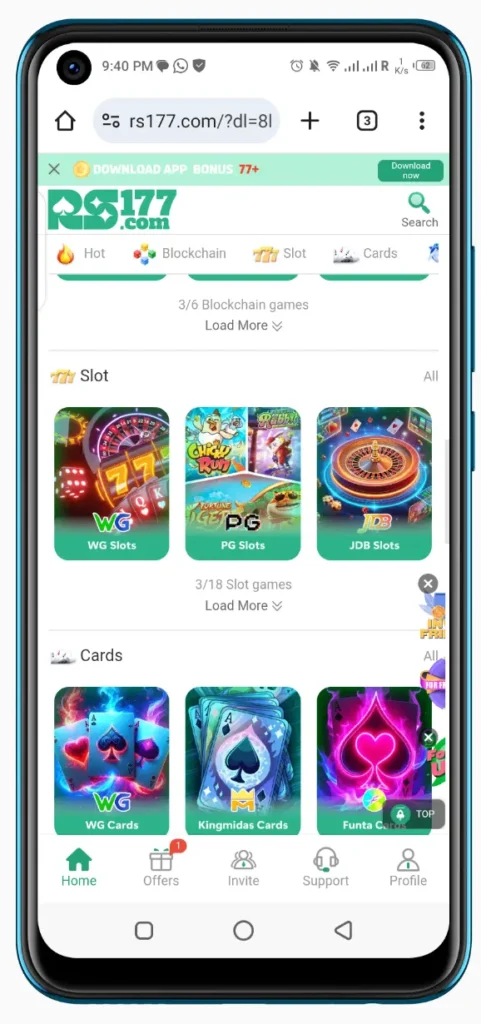 RS177 APK game library collection