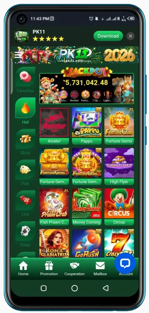 PK11 APKs LIBRARY OF GAMES