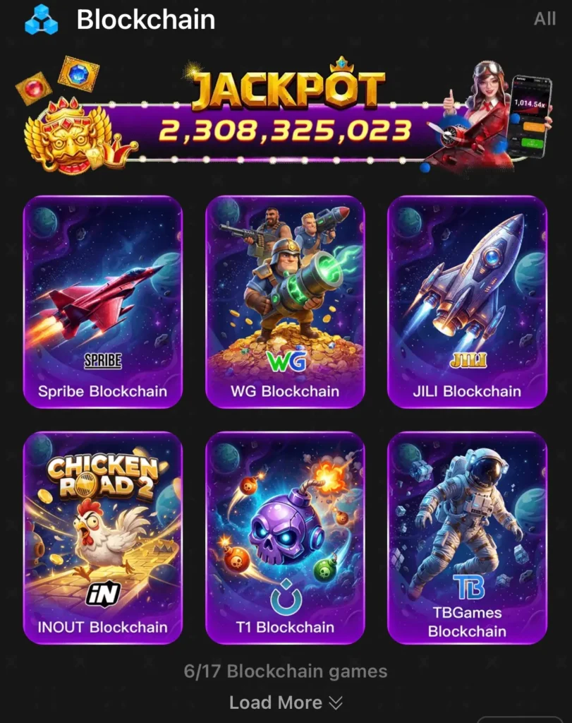 blockchain games in k6 game APK