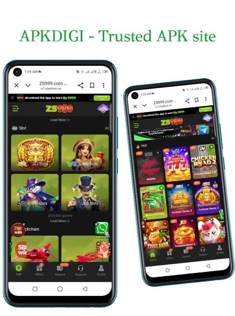 ZS999 game APK - game lobby