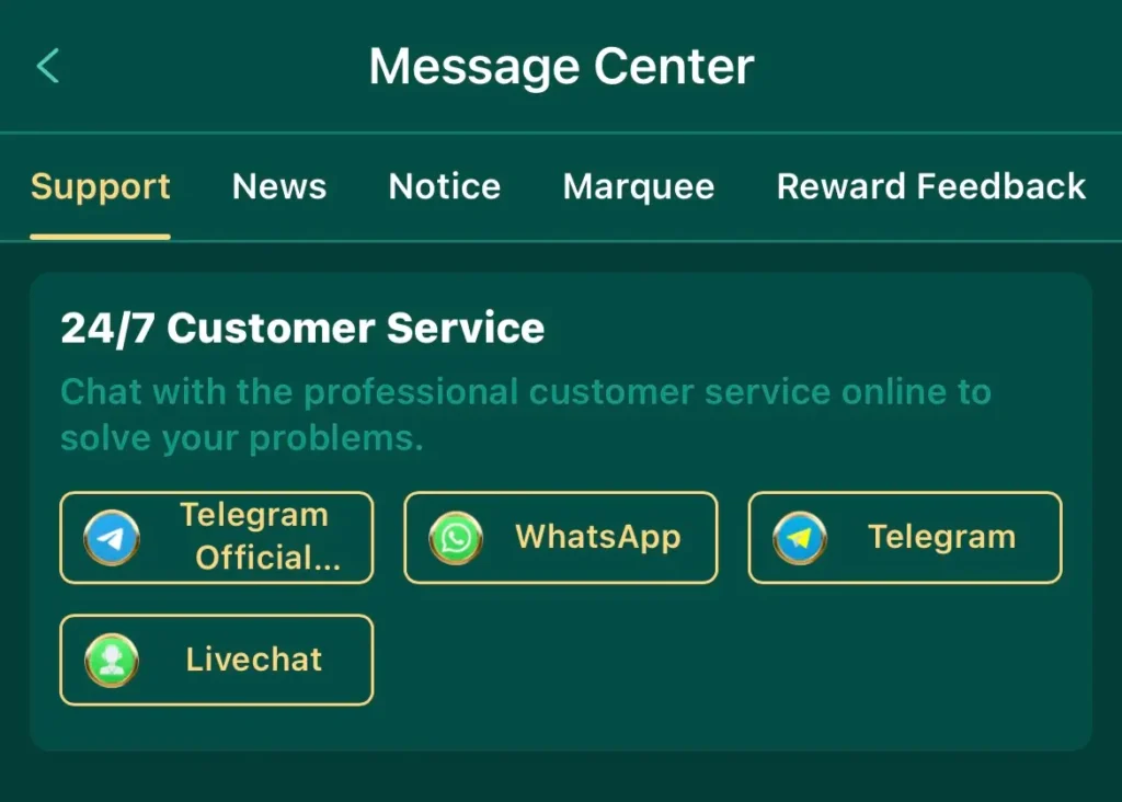 44pk apk Customer support