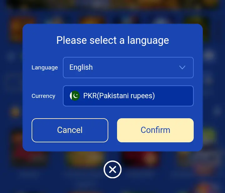 SlotStake Bet dual Language Change