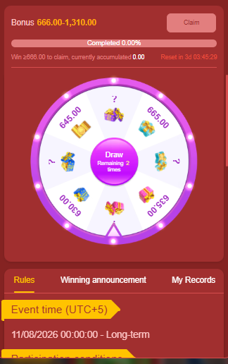 lucky wheels in laam777
